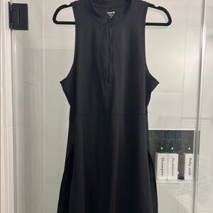 Old Navy Black Sleeveless Powersoft sports dress